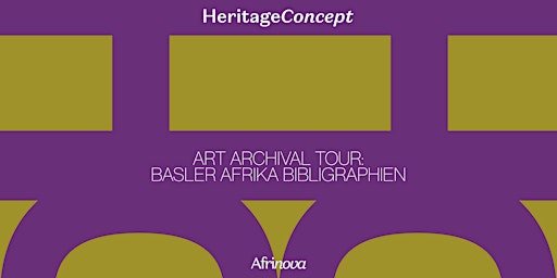Hauptbild für Art  Archival Tour: Basler Afrika Bibliographien