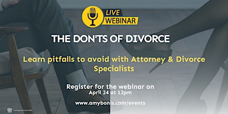 The Don'ts of Divorce