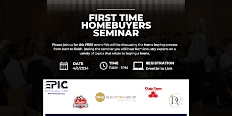 First Time Homebuyers Event