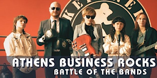 Imagem principal do evento Athens Business Rocks 2024 - A Battle of the Bands