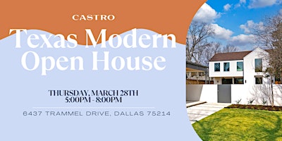 Imagem principal de Texas Modern Open House