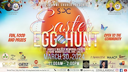 St. Paul AME Church's Community Easter Egg Hunt