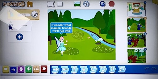 Primaire afbeelding van Creating Digital Storybooks with Scratch Jr for Parents and Kids