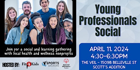 Young Professional Happy Hour with Health and Wellness Nonprofits