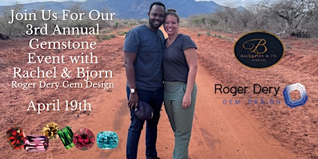 3rd Annual Roger Dery Gemstone Event