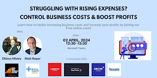 Imagen principal de Struggling with Rising Expenses? Control Business Costs & Boost Profits