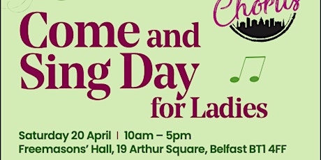 Come and Sing Day for Ladies