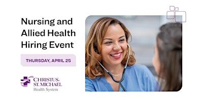 Imagen principal de Nursing and Allied Health Hiring Event