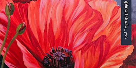 Acrylic Poppies Paint Night