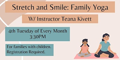 Imagem principal de Stretch and Smile: Family Yoga
