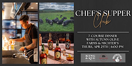 Chef's Supper Club | 7-Course Dinner Experience & Cocktail Tasting