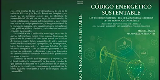 Presentación de libro: "Código energético sustentable" Dr. Miguel Ángel Mar primary image