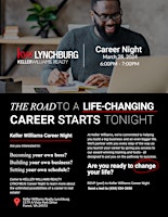 Primaire afbeelding van KELLER WILLIAMS REALTY LYNCHBURG CAREER NIGHT