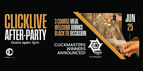 After Party & Click Masters Awards Evening Tickets