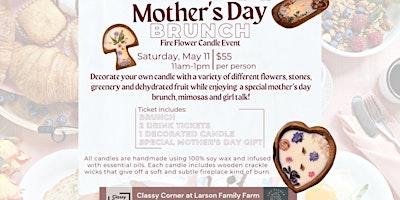 Mother's Day Brunch - Candle Decorating Event  primärbild