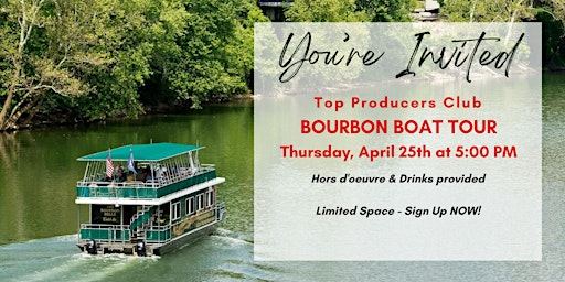 TPC Bourbon Boat Tour primary image
