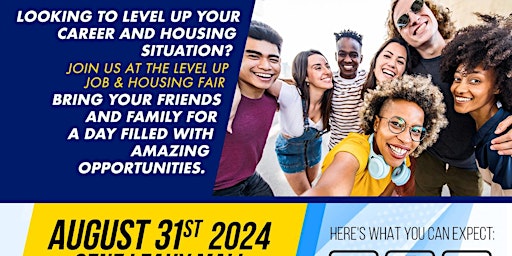 LEVEL UP JOB & HOUSING FAIR primary image