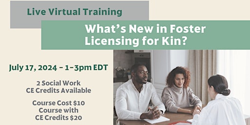 Image principale de What’s New in Foster Licensing for Kin?