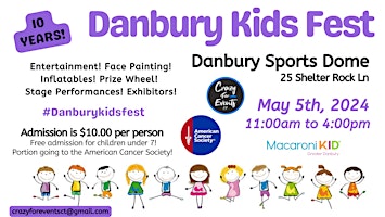 Image principale de Danbury Kids Fest 2024!