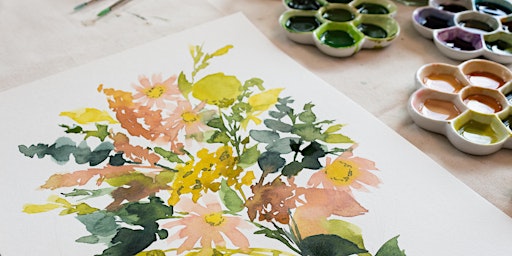 Primaire afbeelding van Workshop | Fluid Florals in Watercolor