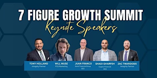 Primaire afbeelding van 7 Figure Growth Summit