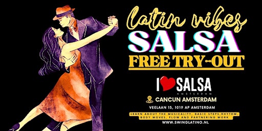 Salsa Free Try-Out @I Love Salsa primary image