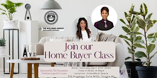 Image principale de Homebuyer Class sponsored by The Commission