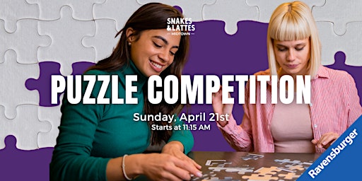 Imagem principal de Ravensburger Puzzle Competition - Snakes & Lattes Midtown