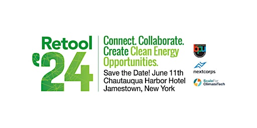 Imagem principal do evento Retool'24: Connect. Collaborate. Create Clean Energy Opportunities.