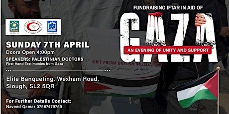 Gaza Fundraising Iftar, Slough