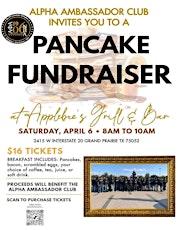 Alpha Ambassador Pancake Fundraiser