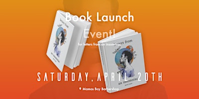 Hauptbild für Book Launch Event: Letters from an Insomniac