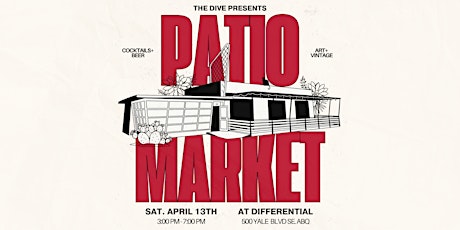 The Dive Vintage x Differential Brewing Patio Market