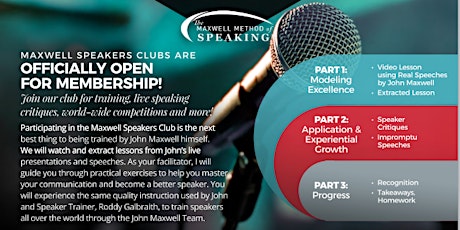 Maxwell Virtual Speakers Club International