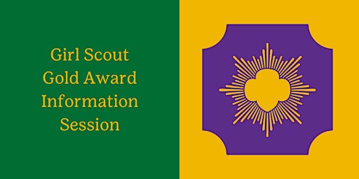 Image principale de Girl Scout Gold Award Information Session