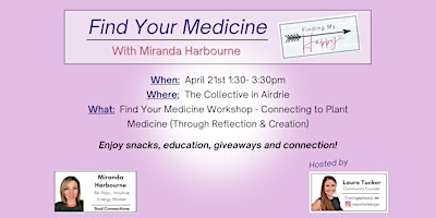 Primaire afbeelding van Finding My Happy: Find Your Medicine Workshop