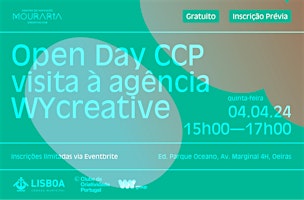 Primaire afbeelding van Open Day CCP - visita à agência WYcreative