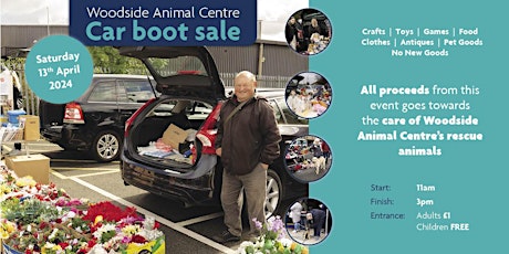 RSPCA Woodside's Spring Car Boot Sale