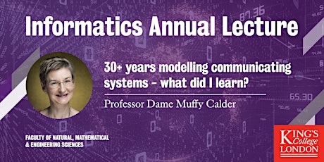 Informatics Annual Lecture: 30+ years modelling communicating systems