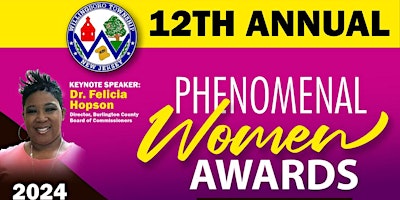 Primaire afbeelding van 2024 Willingboro Phenomenal Woman Awards Dinner