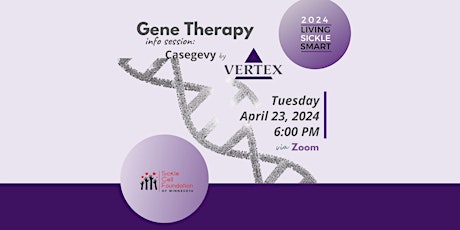 Image principale de Gene Therapy Patient Education Session: Casgevy by Vertex