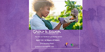 Image principale de Grow and Savor: A Hands-on Workshop on Growing Your Own
