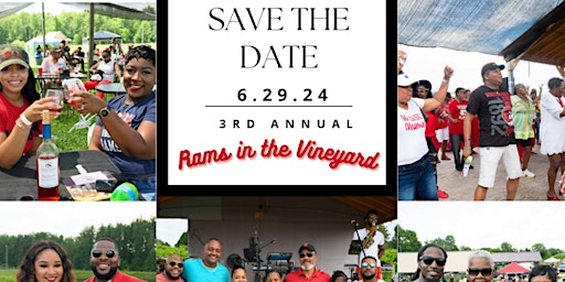 Imagem principal do evento THE 3RD ANNUAL RAMS IN THE VINEYARD! June 29th 2024