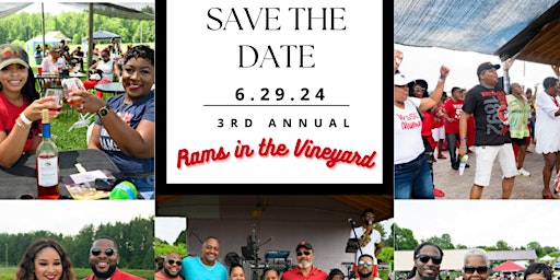 Imagem principal de THE 3RD ANNUAL RAMS IN THE VINEYARD! June 29th 2024