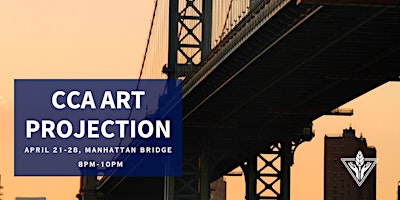 Imagem principal de Creative Climate Awards 2024 - Art Projection on Manhattan Bridge