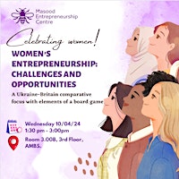 Imagem principal de Women's Entrepreneurship: Challenges & Opportunities
