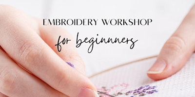 Beginner Embroidery Workshop primary image