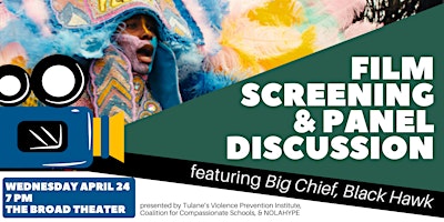 Big Chief, Black Hawk Film Screening & Panel Discussion primary image