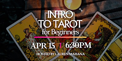 Imagem principal do evento Intro to Tarot
