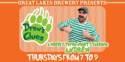 Image principale de Drew's Clues : GLB Trivia Night